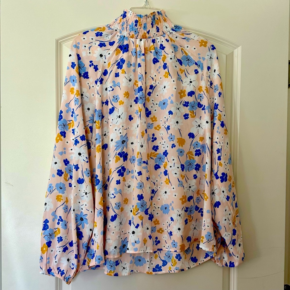 NWT LOFT Floral Top Blouse